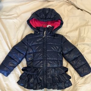 Steve Madden 4T Navy Blue Winter Jacket